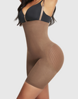 High-Waist Sculpting Short Shapewear with Adjustable Straps