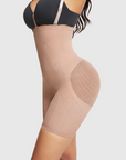High-Waist Sculpting Short Shapewear with Adjustable Straps