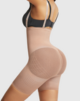 High-Waist Sculpting Short Shapewear with Adjustable Straps