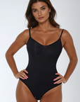 Olivia - Seamless Everyday Bodysuit – Snap Closure & Adjustable Straps