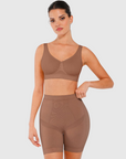 Seamless Body-Smoothing High-Waist Shapewear Shorts