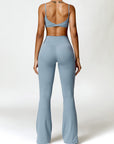 Contour Fit V-Waist Flare Leggings