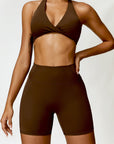 High-Waist Sculpting Performance Shorts