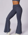 High-Waist Sculpting Flare Performance Pants