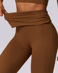 High-Waist Contour Sculpting Flare Pants