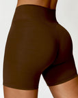 High-Waist Sculpting Performance Shorts