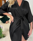 Lounge Luxe Satin Kimono