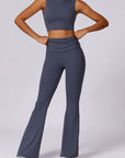 High-Waist Sculpting Flare Performance Pants