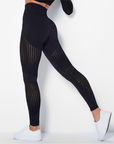 Mesh Panel Sculpt Performance Leggings