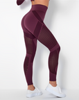 Mesh Panel Sculpt Performance Leggings