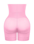 Zip-Front High-Waist Sculpting Shapewear Shorts