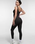 Seamless Sculpting Full-Length Jumpsuit with Scoop Back