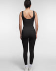 Seamless Sculpting Full-Length Jumpsuit with Scoop Back