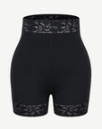 Lace-Trim Lift-Enhancing High-Waist Shapewear Shorts
