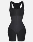 Seamless Sculpting Zip-Front Short Bodysuit
