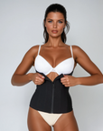 Zara - Waist Trainer with Zipper – Slim Your Waist & Support Posture