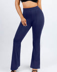 Theresa Flare Pants – High-Waisted Tummy Control Pants with Built-In Shapewear