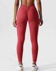 Scrunch-Detail Seamless Sculpting Leggings