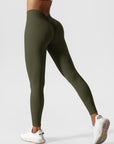 Scrunch-Detail Seamless Sculpting Leggings