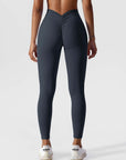 Scrunch-Detail Seamless Sculpting Leggings