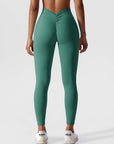 Scrunch-Detail Seamless Sculpting Leggings