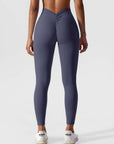 Scrunch-Detail Seamless Sculpting Leggings