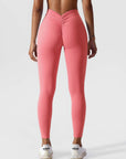 Scrunch-Detail Seamless Sculpting Leggings
