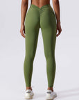 Scrunch-Detail Seamless Sculpting Leggings