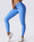 Scrunch-Detail Seamless Sculpting Leggings