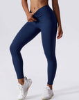 Scrunch-Detail Seamless Sculpting Leggings