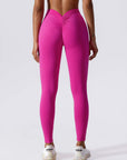 Scrunch-Detail Seamless Sculpting Leggings