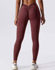 Scrunch-Detail Seamless Sculpting Leggings