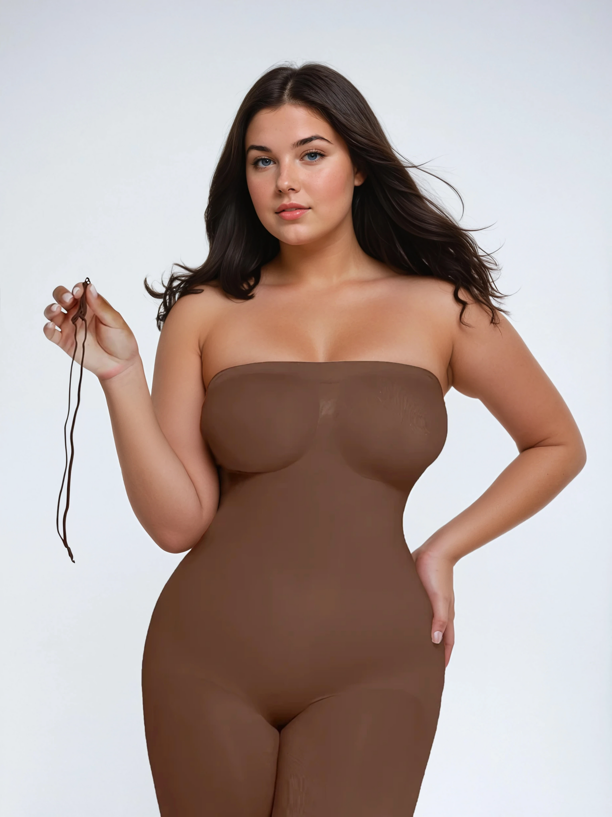 Lynn - Strapless Shapewear Bodysuit – Seamless Full-Body Sculpting