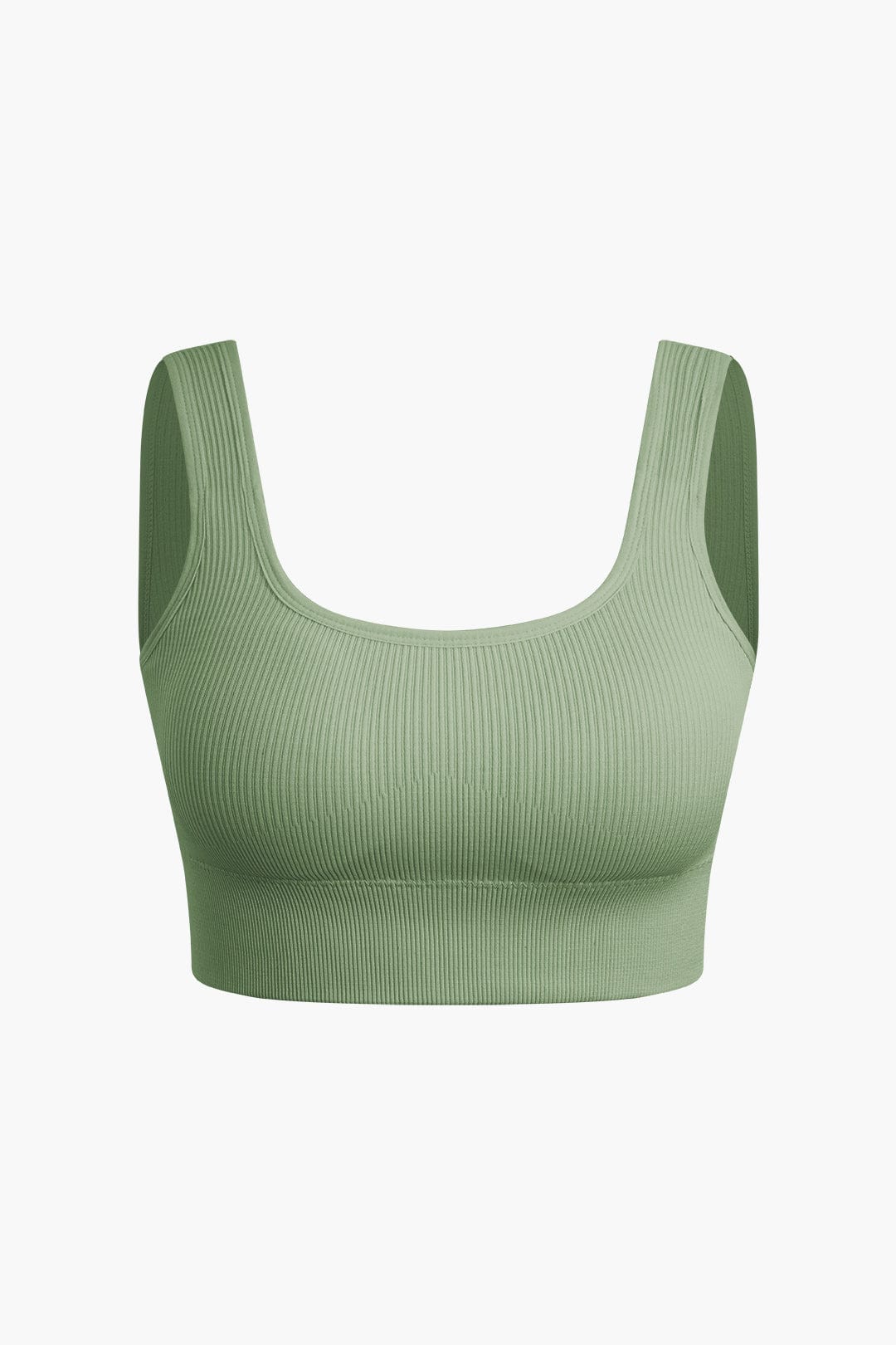 Seamless Sculpting Crop Top and High-Waist Shorts Set