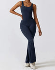 Sculpted Fit Flare One-Piece Jumpsuit