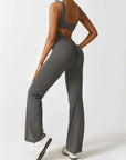 Sculpted Fit Flare One-Piece Jumpsuit