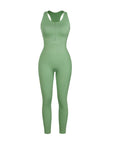 Seamless Sculpting Zip-Front Full-Length Jumpsuit