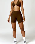 High-Waist Sculpting Performance Shorts