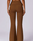 High-Waist Contour Sculpting Flare Pants