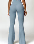 Contour Fit V-Waist Flare Leggings