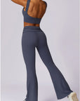 High-Waist Sculpting Flare Performance Pants