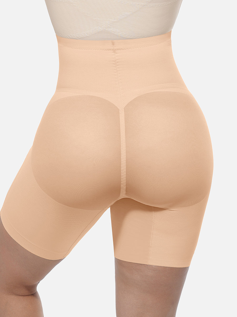Curve-Enhancing High-Waist Sculpting Shapewear Shorts