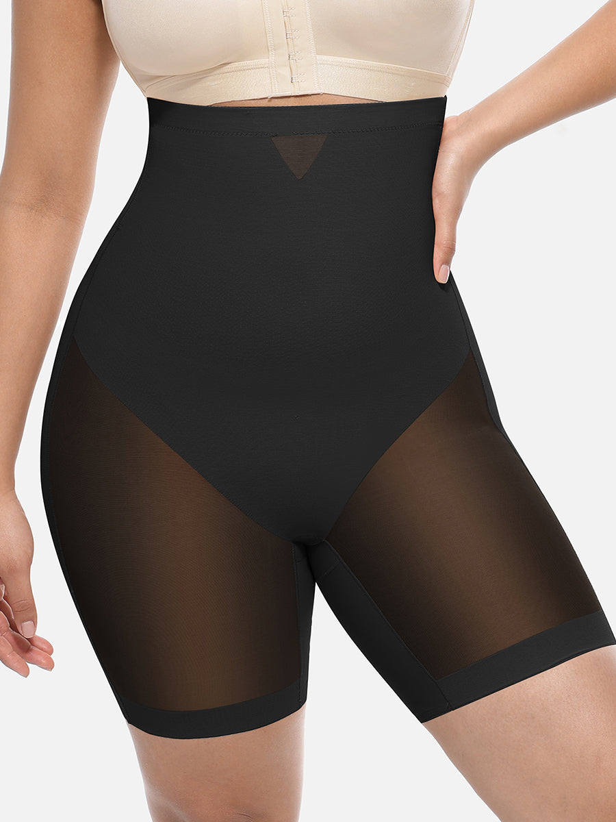 Curve-Enhancing High-Waist Sculpting Shapewear Shorts