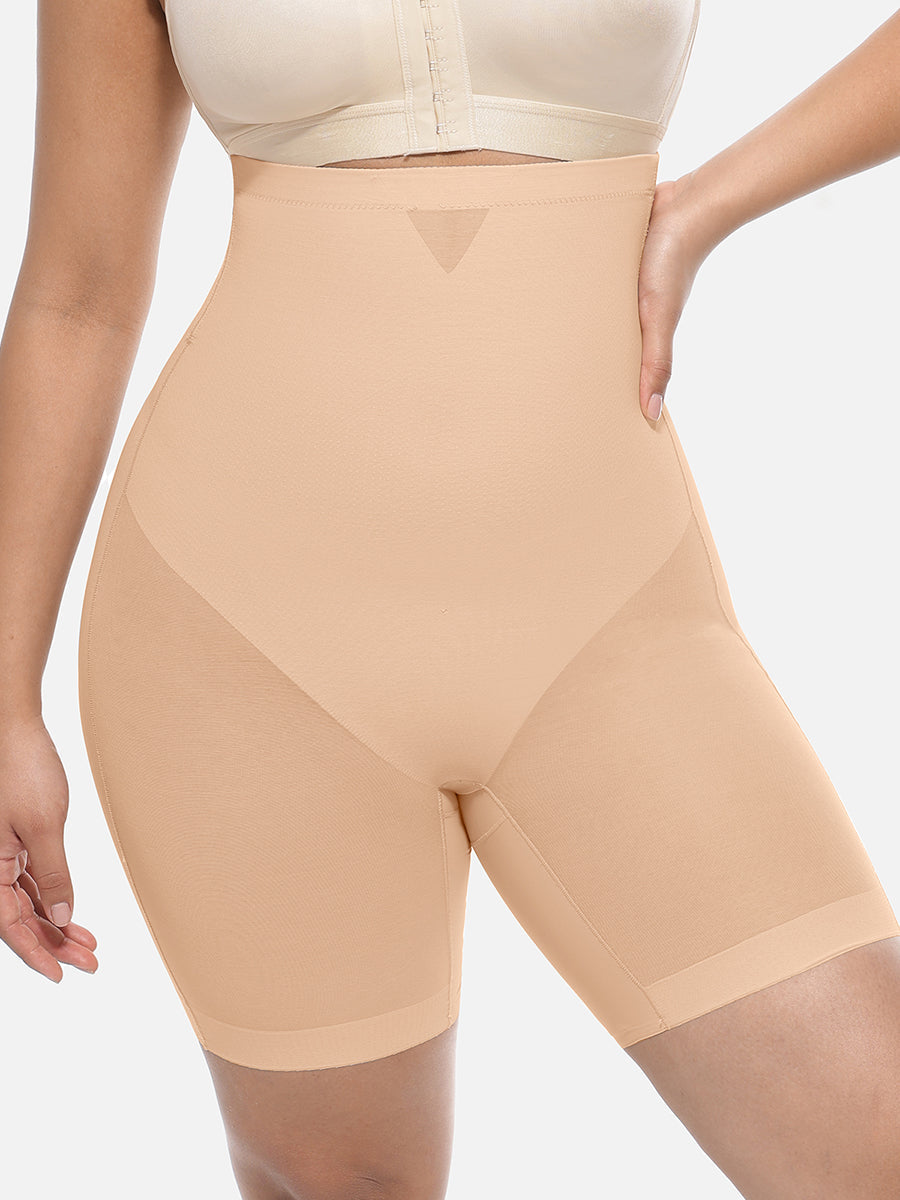 Curve-Enhancing High-Waist Sculpting Shapewear Shorts