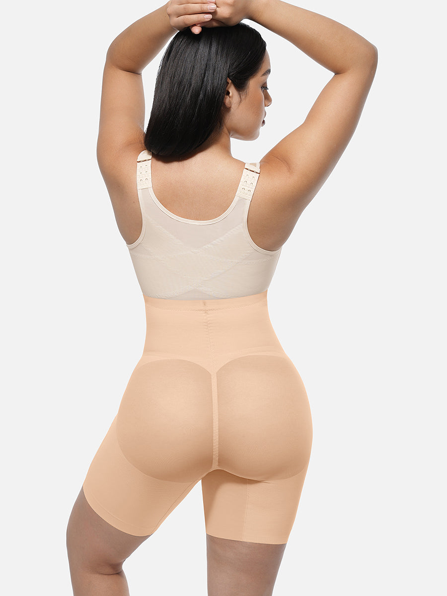 Curve-Enhancing High-Waist Sculpting Shapewear Shorts