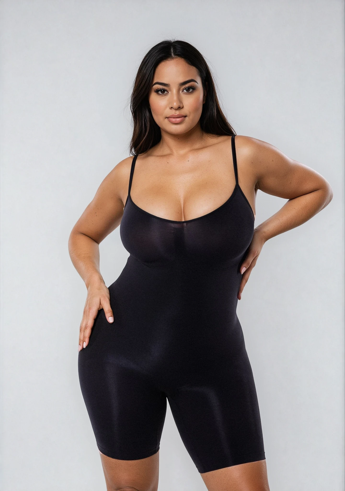 Ellen - Full Body Shaper with Tummy and Thigh Control – Seamless Invisible Shapewear