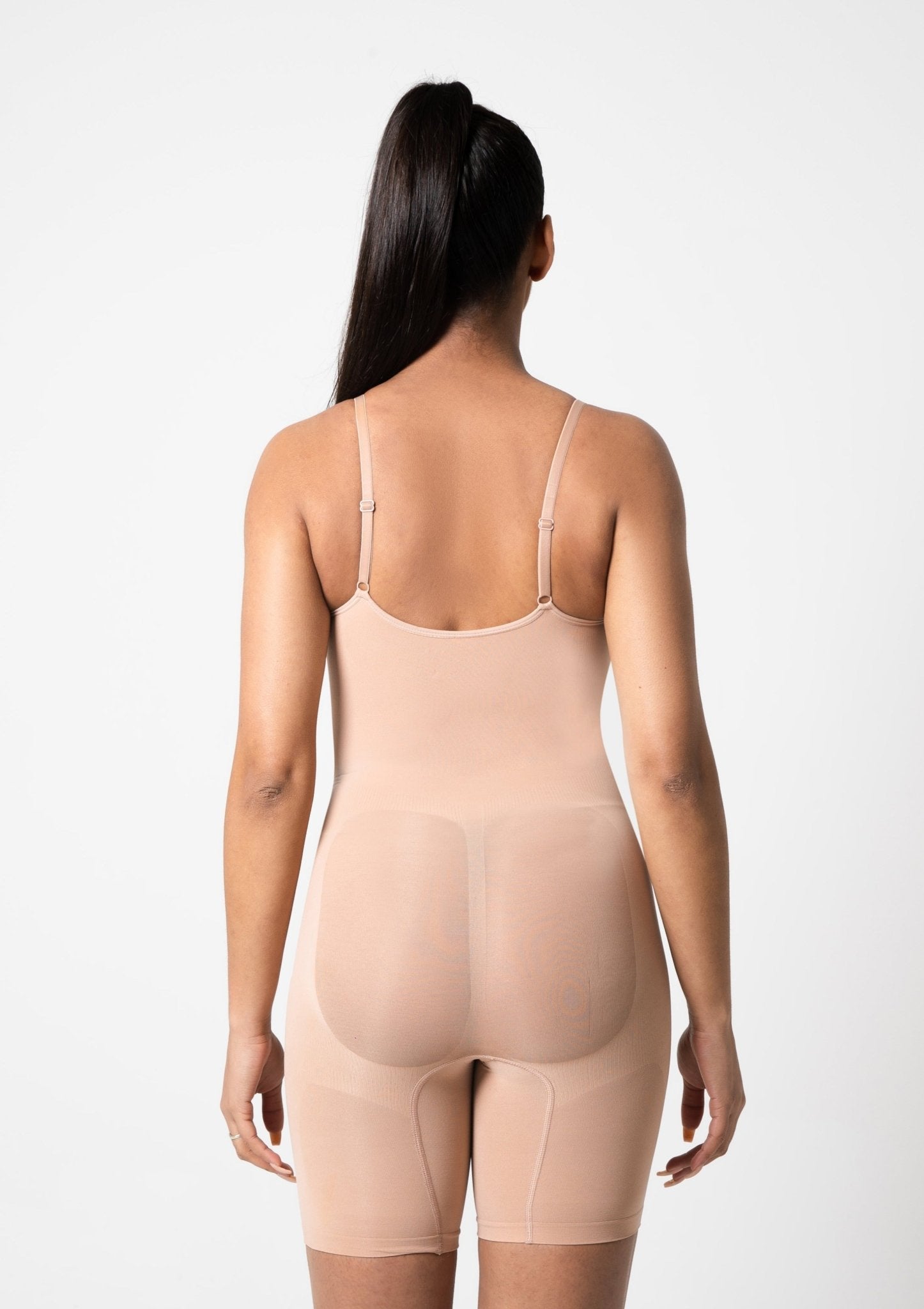 Ellen - Full Body Shaper with Tummy and Thigh Control – Seamless Invisible Shapewear