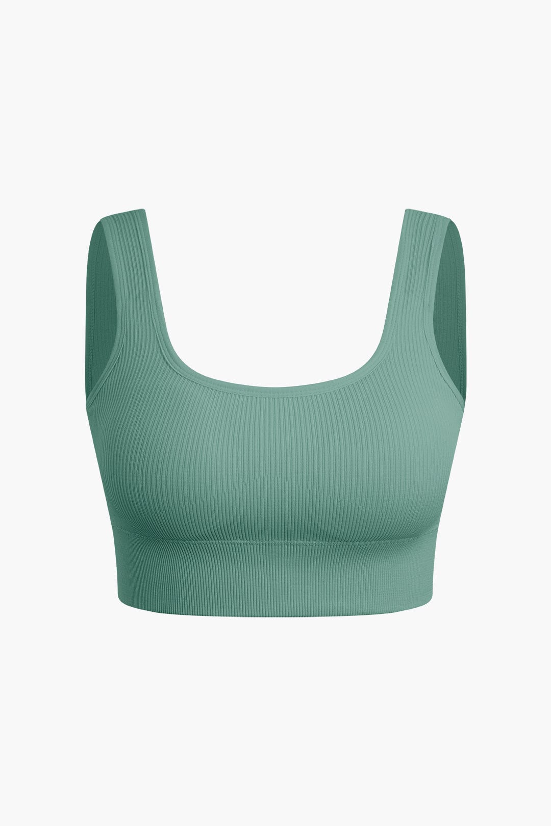 Seamless Sculpting Crop Top and High-Waist Shorts Set