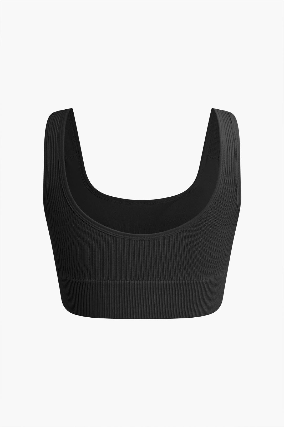 Seamless Sculpting Crop Top and High-Waist Shorts Set