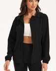 Lightweight Zip-Front Active Jacket